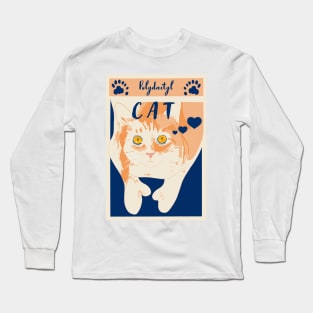 Polydactyl cat Long Sleeve T-Shirt